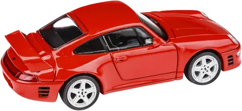 Miniatura 3 de 1995 RUF CTR2 Guards Red 1/64 Modelo de coche fundido a presión por Paragon Models PA-55374