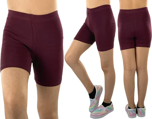 Miniatura 5 de ToBeInStyle Pantalones cortos de mezcla de algodón y elastano para niñas