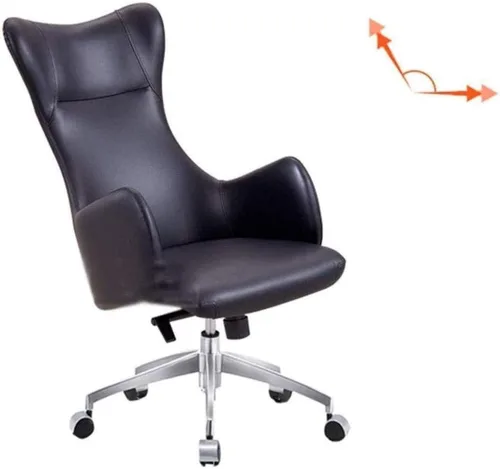 Miniatura 5 de Sillas de escritorio Silla de oficina Silla giratoria Silla de salón Silla de computadora Silla giratoria Taburete Silla (D)