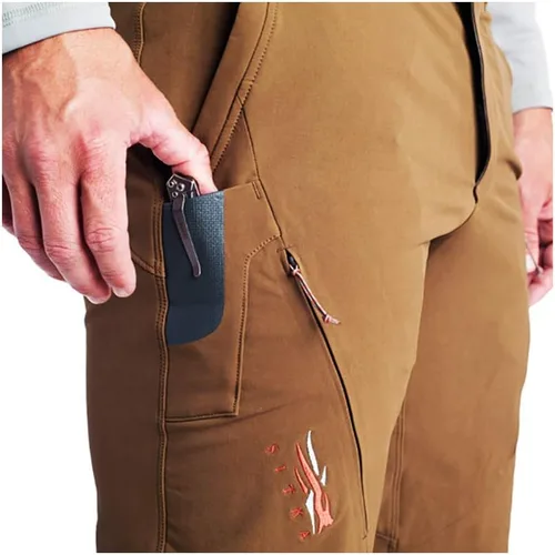 Miniatura 2 de Sitka - Pantalones de caza para hombre con aislamiento para aves acuáticas, forro polar verde con licencia oficial de star wars silent one crew.