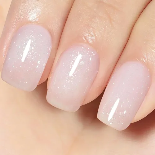 Miniatura 17 de YTD Likomey Esmalte de uñas de gel azul gelatina, 49.2 ft, translúcido transparente de pigmento fino, gel de uñas UV, manicura y pedicura