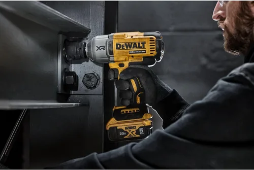 Miniatura 6 de DEWALT Llave de impacto inalámbrica de 20 V MAX con yunque de anillo de cerdo, pistola de impacto de alto par 1/2 sin escobillas, velocidad de 4