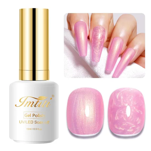 Miniatura 30 de Esmalte de uñas en gel color rojo oscuro, 1 unidad, 0.5 onzas líquidas, color rojo marronado, esmalte de remoción UV LED, arte de uñas/salón de rojo