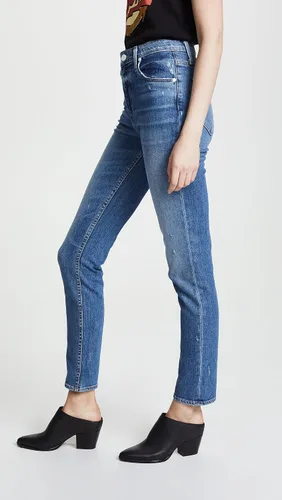 Miniatura 4 de PAIGE Sarah Transcend - Jeans rectos de tiro alto para mujer