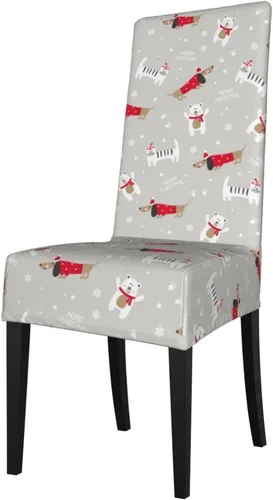 Miniatura 11 de Fundas para sillas de comedor con estampado de estilo chinoiserie, fundas para sillas de comedor lavables, fundas extraíbles para sillas de comedor