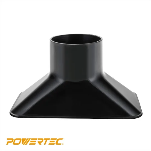 Miniatura 5 de POWERTEC 70204 Boquilla rectangular para capó recogida de polvo para accesorios de manguera de recolección de polvo de 2-1/2