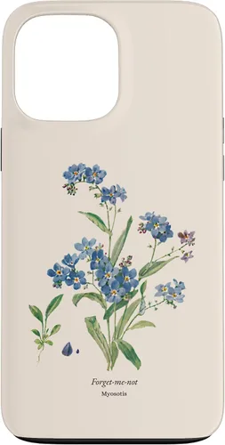 Miniatura 24 de Forget Me Not Flower - Carcasa para iPhone 17, diseño de flores silvestres
