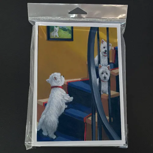 Miniatura 97 de Caroline's Treasures PPP3013GCA7P - Tarjetas de felicitación y sobres para mascotas de Basset Hound Teacher, paquete de 8 tarjetas en blanco