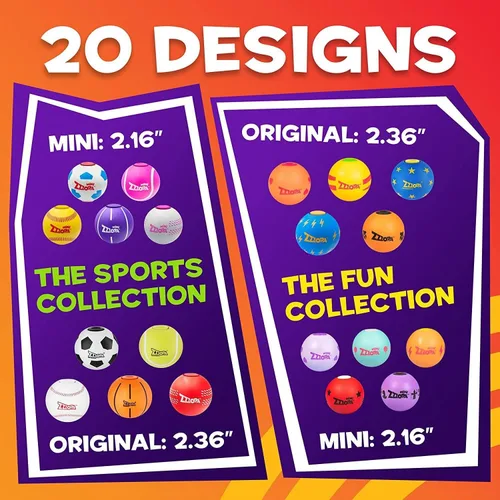 Miniatura 7 de Bolas Originales ZZZOPA para Jugar: ¡ACE! Bola de Estrés para Jugar de la Colección Divertida Juguetes para la Ansiedad para Niños: ¡Gírala