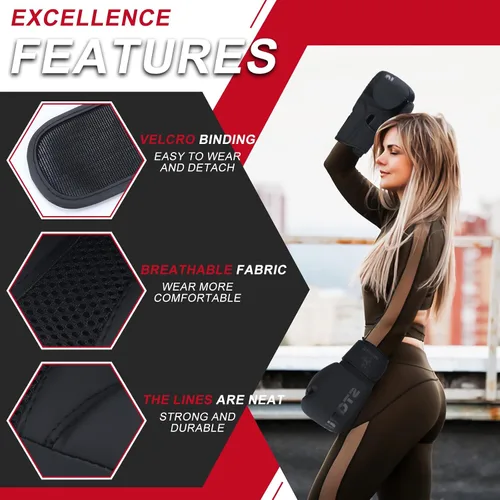 Miniatura 4 de Guantes de boxeo para hombres y mujeres, guantes de entrenamiento de boxeo, guantes de boxeo MMA, Kickboxing, guantes de entrenamiento para boxeo