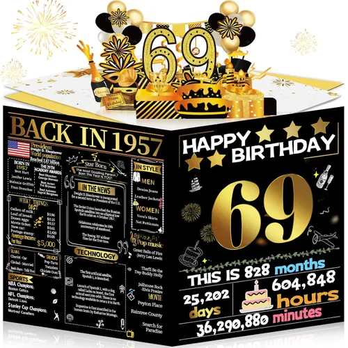 Miniatura 59 de Joycard Tarjeta de cumpleaños número 11 para niña y niño, regalo emergente 3D de feliz cumpleaños para hija e hijo, divertidas decoraciones