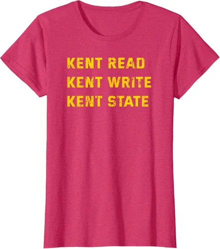 Miniatura 7 de University Apparel Kent Read, Kent Write, Kent State Camiseta, Azul / Patchwork, S