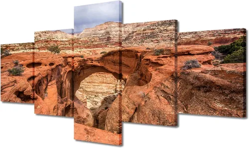Obra de arte para las paredes del hogar, póster del Parque Nacional del Arrecife Capitolio, impresiones sobre lienzo, imágenes de Utah, Estados