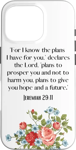 Miniatura 20 de iPhone 13 Pro Max Sé los planes que tengo para ti, dice el Señor Jeremías 29:11