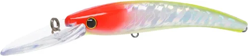 Miniatura 3 de Bill Lewis Pesca Lipless Realista Trolling Preciso Walleye Crankbait Lite con dos grandes Mustad Triple Grips BH Wonderbread en blanco