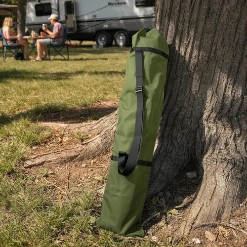 Miniatura 2 de Xxerciz Bolsa de repuesto para silla de campamento, bolsa de transporte plegable de 48 pulgadas con correa ajustable para el hombro, bolsa
