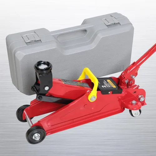 Miniatura 8 de BIG RED Gato hidráulico de carretilla de servicio/suelo portátil con liberación lenta especial y funda de almacenamiento y transporte moldeada por