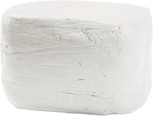 ReArt Arcilla Natural que se Seca al Aire, para Esculpir, Torno de Alfarero, Modelado a Mano, Arcilla de Modelado Multiusos de 10 libras para