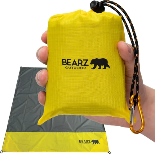 Manta de bolsillo – Manta de playa impermeable a prueba de arena, manta de picnic impermeable, plegable, ligera y compacta para senderismo, camping,