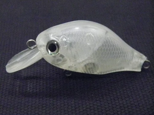 Miniatura 41 de 10 Señuelo en Blanco sin Pintar Minnow Crankbait de Agua Superior sin Labios Jerkbait Señuelos de Pesca UPM760P10