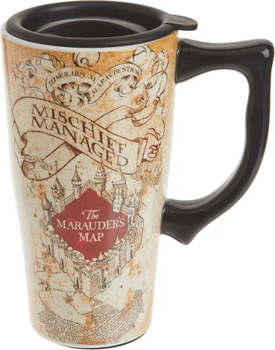 Spoontiques Harry Potter - Taza de cerámica con frase de juramento solemne para viajes