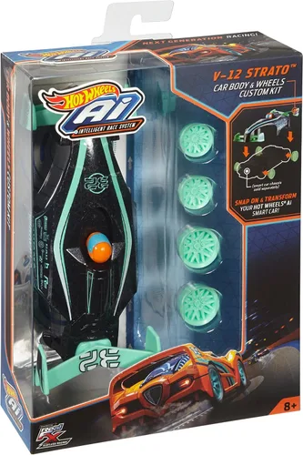 Miniatura 4 de Hot Wheels Kit personalizado de carrocería y ruedas Ai V-12 Strato