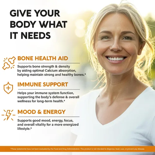 Miniatura 3 de Gotas Orgánicas USDA de Vitamina D3 K2 – Vitamina D3 10000 UI y K2 como MK-7 120mcg – Apoyo inmunológico y del estado de ánimo, salud de huesos
