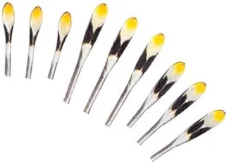 Aqua Flies Un-Real Jungle Cock - 40 ganchos de metal curvados grandes de 0.472-0.512 in, pequeño de 0.512-0.827 in, mediano de 1.299-1.339 in,