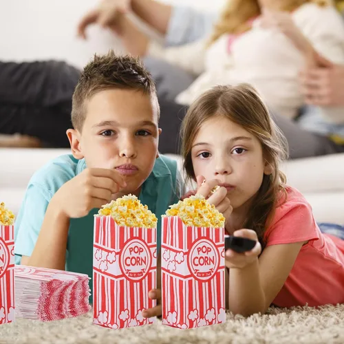 Miniatura 2 de 300 bolsas de palomitas de maíz pequeñas de 1 onza, porciones individuales, bolsas de maíz a granel para máquina de palomitas de maíz, suministros