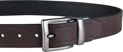 Miniatura 4 de Columbia Cinturón de mezclilla casual reversible dos en uno para hombre