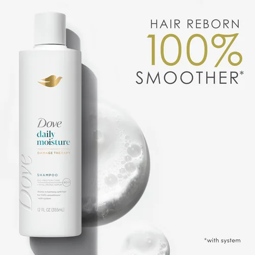 Miniatura 3 de Dove Daily Moisture Champú para hidratación diaria, 12 oz, 4