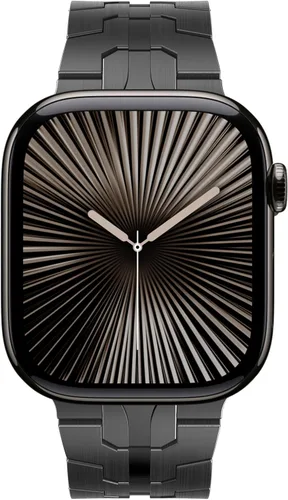 Miniatura 38 de KADES Correa de acero inoxidable compatible con Apple Watch Band Ultra 3/2/1 de 1.73 pulgadas Series 11/10 de 1.81 pulgadas/1.65 pulgadas, Series