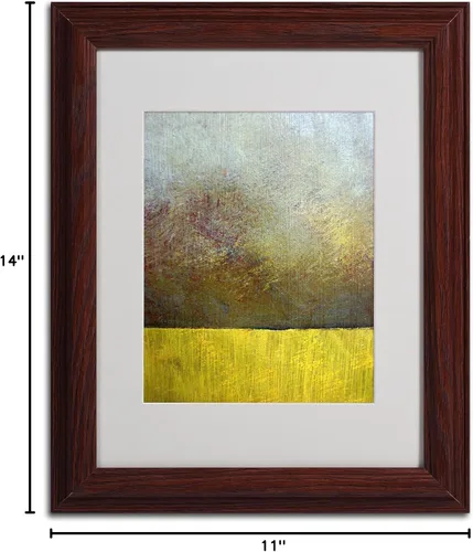 Miniatura 5 de Trademark Fine Art Earth Study II de Michelle Calkins - Lienzo con marco de madera, 11 x 14 pulgadas