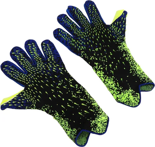Miniatura 8 de Guantes de portero de fútbol, guantes de portero antideslizantes de látex grueso, guantes de competición de entrenamiento de amortiguación