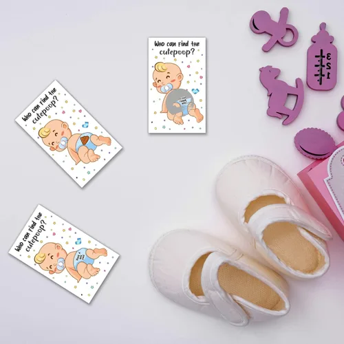 Miniatura 3 de 40 tarjetas de juego para rascar para baby shower, boletos de lotería para rascar con lindo chico, juegos de fiesta de baby shower, divertidas ideas