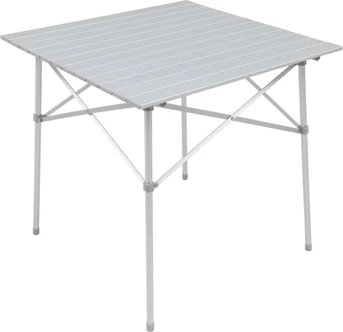 ALPS Mountaineering Mesa de campamento enrollable de aluminio con configuración rápida y almacenamiento compacto Plata - Nuevo