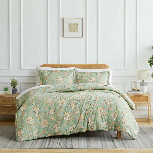 Miniatura 59 de SouthShore FINE LINENS Colección Perfect Paisley - Calidad premium, suave, resistente a las arrugas, la decoloración y las manchas, de fácil