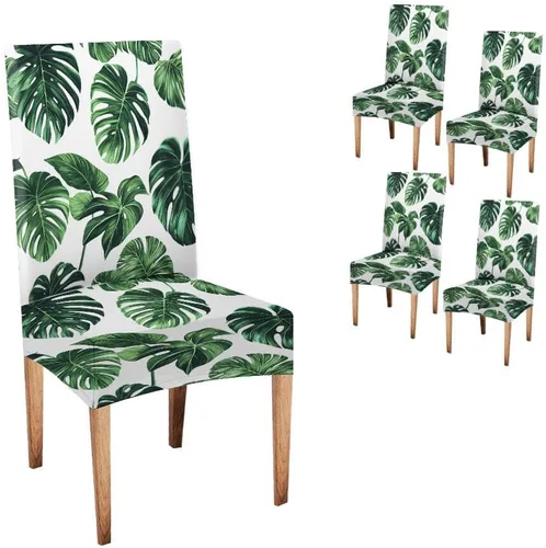 Miniatura 35 de CAPSCEOLL Fundas para Sillas De Comedor 4, Funda elástica para silla de comedor, lavable de elastano, fundas para sillas Parsons de cocina, Fundas