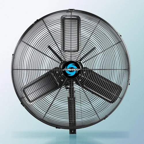 Miniatura 12 de Tornado Ventilador de pared oscilante de alta velocidad de la serie Pro de 24 pulgadas – 3 velocidades, 7200 CFM, cable de 6.6 pies – Certificado