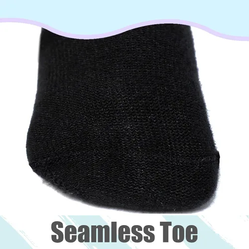 Miniatura 5 de Mini angel Calcetines hasta la rodilla para bebé, calcetines altos hasta el muslo, medias de algodón sin costuras para recién nacidos, niños