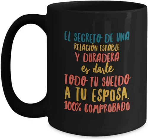 Miniatura 3 de Regalo para esposa Taza de cafe para novia Perfecto regalo para navidad, graduados, profesionales y estudiantes Vaso con afirmaciones
