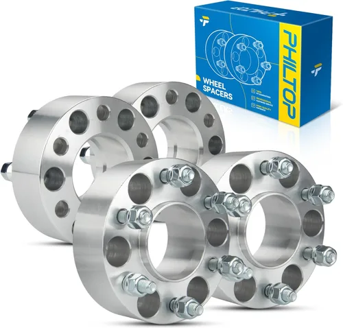Miniatura 28 de PHILTOP Espaciador de rueda de 4 x 4 de 2 pulgadas, espaciadores de rueda centrados en las lengüetas para Polaris Trail Boss 330 2003-2013, Trail