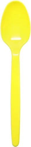 Karat U2100 (amarillo) 5.9" PS - Cuchara desechable de peso pesado, amarillo (paquete de 1000)