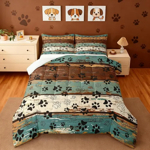 Miniatura 20 de Manfei Juego de Edredón Floral de Acuarela Tamaño Twin, Juego de Ropa de Cama de Flores Botánicas y Hojas 2 piezas, Edredón de Plumón de Flores