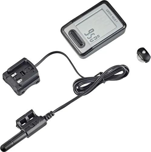 Miniatura 21 de CATEYE Computadora de bicicleta con cable - Velocímetro y odómetro de nivel básico, perfecto para ciclistas principiantes, arranque y parada