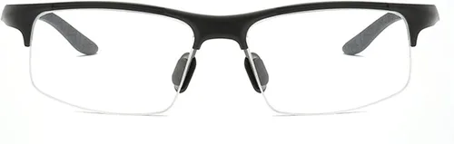 Miniatura 2 de COTIA Gafas de lectura bifocales para hombre, gafas deportivas, lentes fotocrómicas, lentes de transición de medio marco, lentes de presbicia