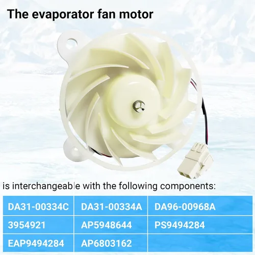 Miniatura 5 de DA31-00287B Motor del ventilador del evaporador del refrigerador apto para refrigerador Samsung DA31-00334C DA31-00334A DA96-00968A 3954921