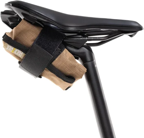 PACK2RIDE Blossom Bolsa de Sillín Enrollable para Bicicleta - Portaherramientas para Bicicleta - Resistente al Agua y Duradera de Tela Cordura -