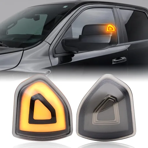 Miniatura 8 de Luces LED de Señal de Giro para Espejo Lateral Compatible con Ram 1500 2010-2023/para Ram 1500 Classic 2019-2022/para Ram 2500 2010-2018/para Ram