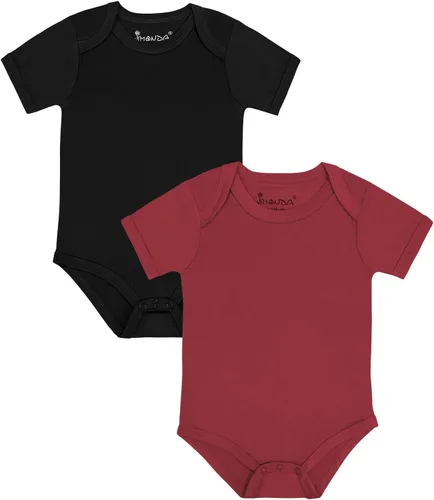 Miniatura 47 de Jimonda Body de rayón de bambú de manga corta para bebés, niños y niñas, trajes suaves para recién nacidos